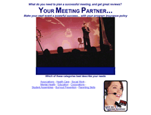 Tablet Screenshot of meetingpartner.com